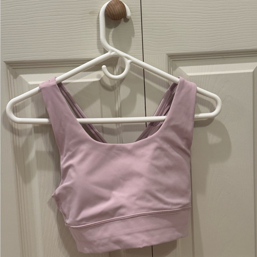 Aritzia Lilac Crop Top